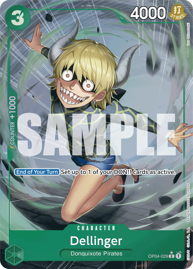 Dellinger (Full Art) - Premium Booster -The Best- - C - OP04-029