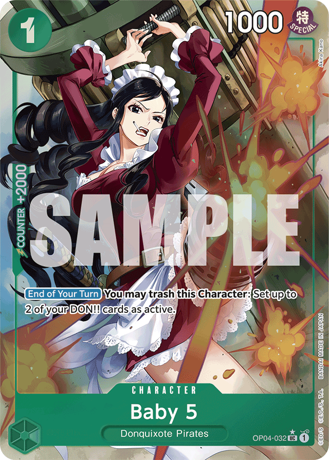 Baby 5 (OP04-032) (Full Art) - Premium Booster -The Best- - UC - OP04-032