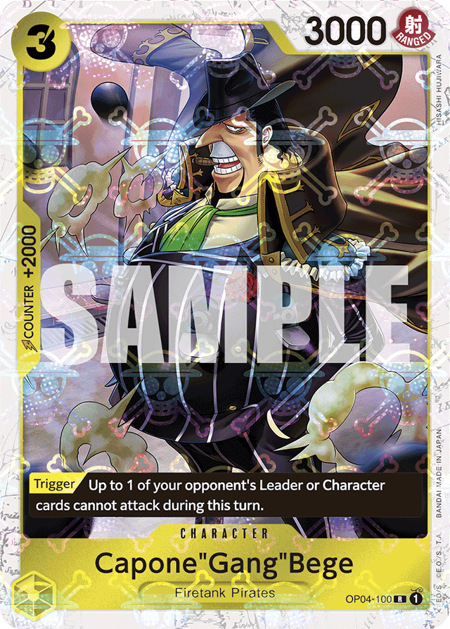 Capone"Gang"Bege (OP04-100) (Jolly Roger Foil) - Premium Booster -The Best- - R - OP04-100