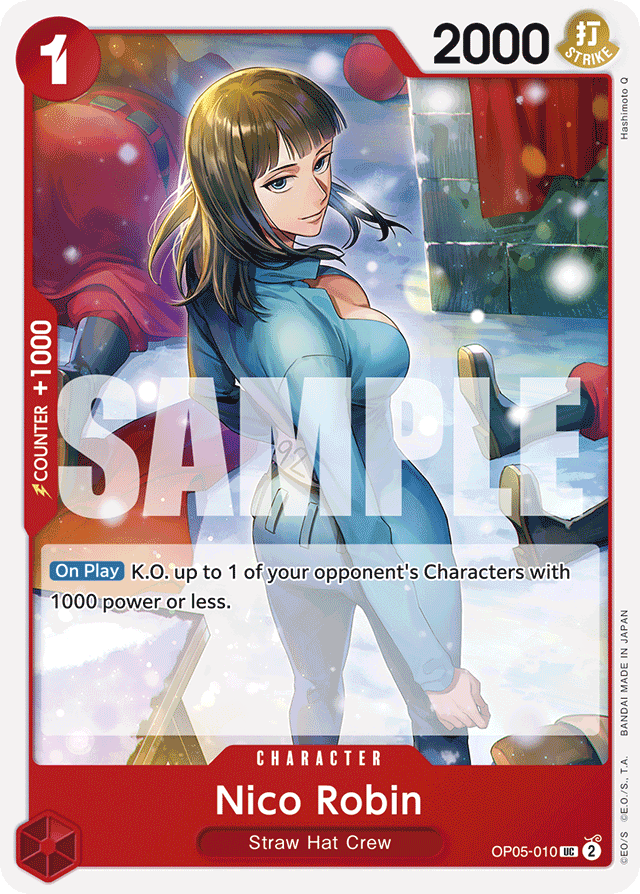 Nico Robin (Reprint) - Premium Booster -The Best- - UC - OP05-010