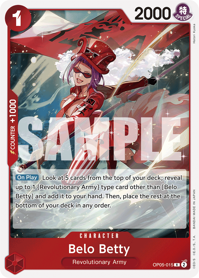 Belo Betty (OP05-015) (Reprint) - Premium Booster -The Best- - R - OP05-015