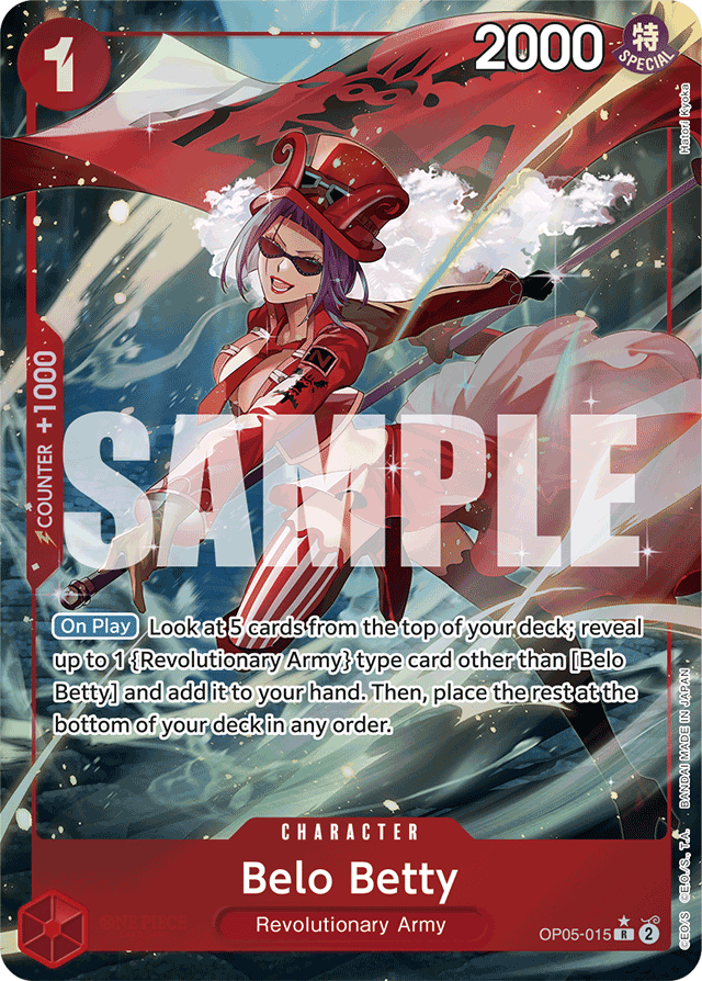 Belo Betty (Full Art) - Premium Booster -The Best- - R - OP05-015