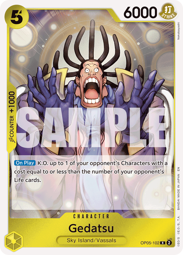 Gedatsu (Reprint) - Premium Booster -The Best- Vol. 2 - R - OP05-102