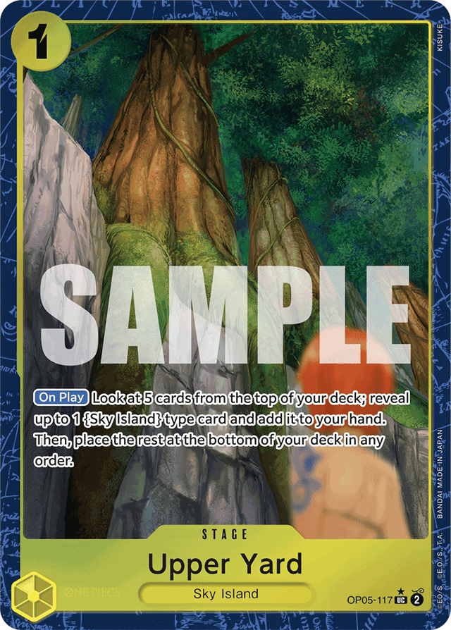 Upper Yard (Alternate Art) - Premium Booster -The Best- - UC - OP05-117
