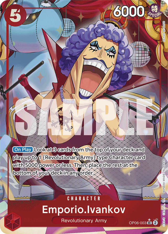 Emporio.Ivankov (Full Art) - Premium Booster -The Best- - UC - OP06-003