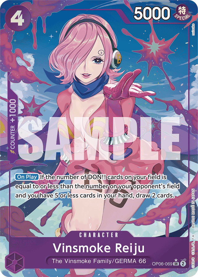 Vinsmoke Reiju (OP06-069) (Alternate Art) - Premium Booster -The Best- - SR - OP06-069