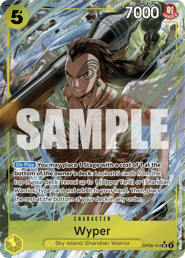Wyper (Full Art) - Premium Booster -The Best- - UC - OP06-114