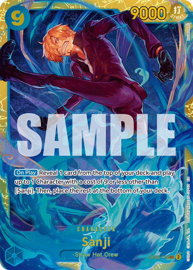 Sanji - OP06-119 (Reprint) - Premium Booster -The Best- Vol. 2 - SEC - OP06-119