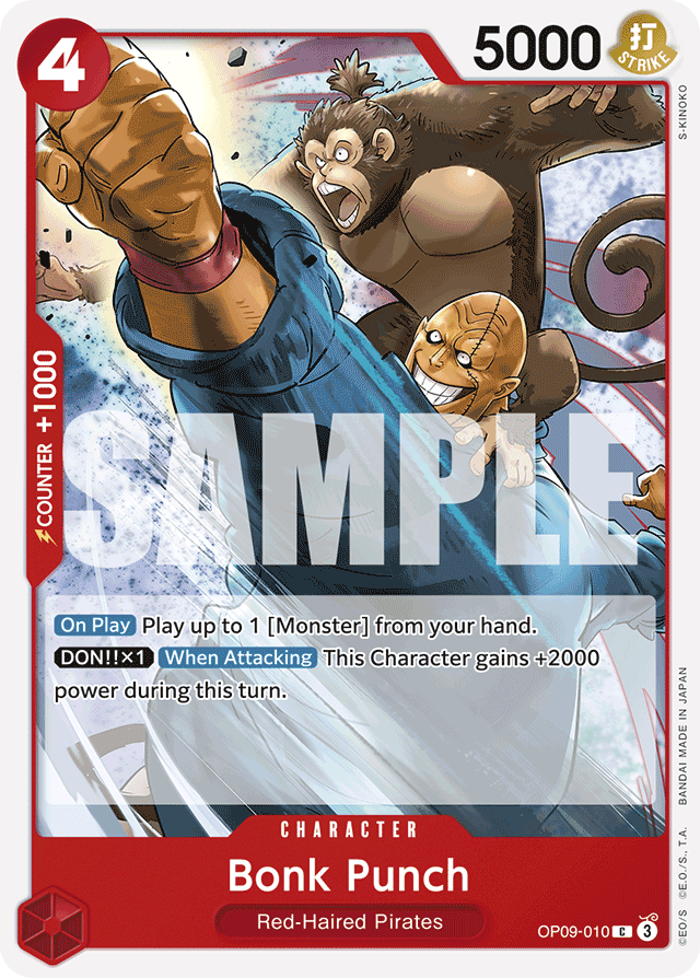 Bonk Punch - Emperors in the New World - C - OP09-010