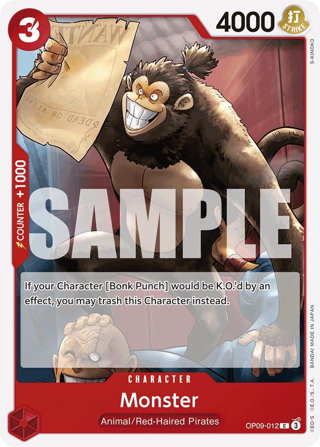 Monster - Emperors in the New World - C - OP09-012