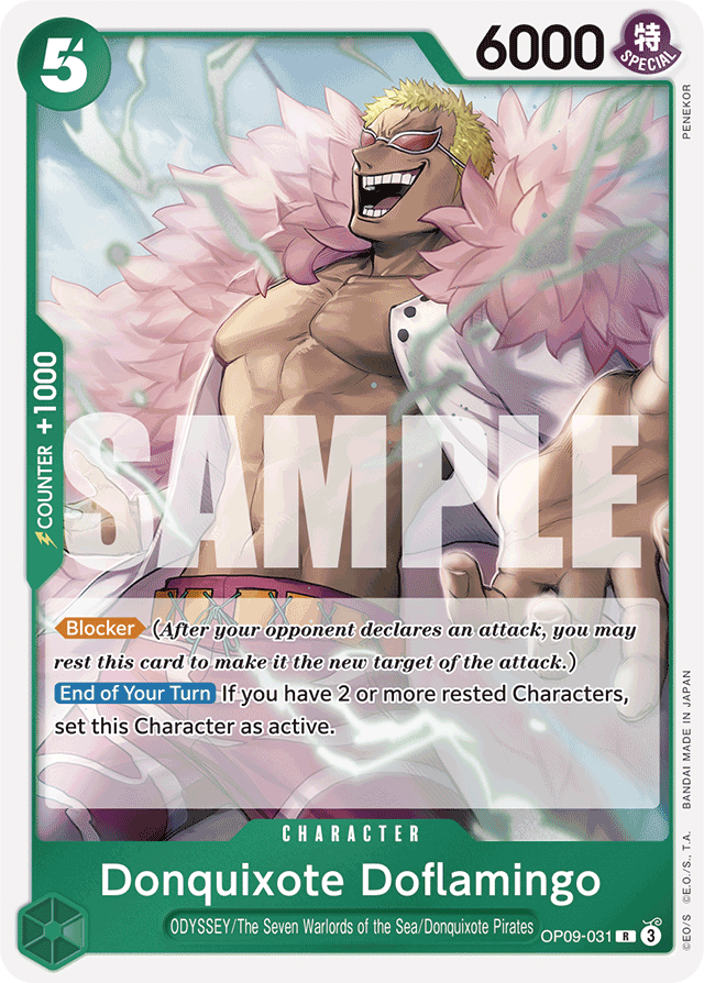 Donquixote Doflamingo - Emperors in the New World - R - OP09-031