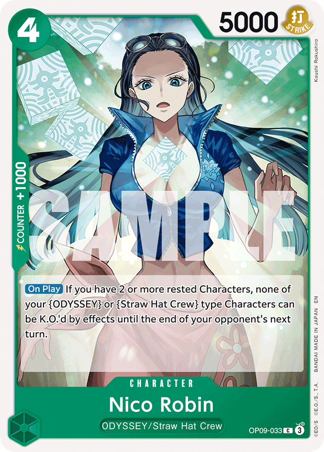 Nico Robin - OP09-033 (Reprint) - Premium Booster -The Best- Vol. 2 - C - OP09-033