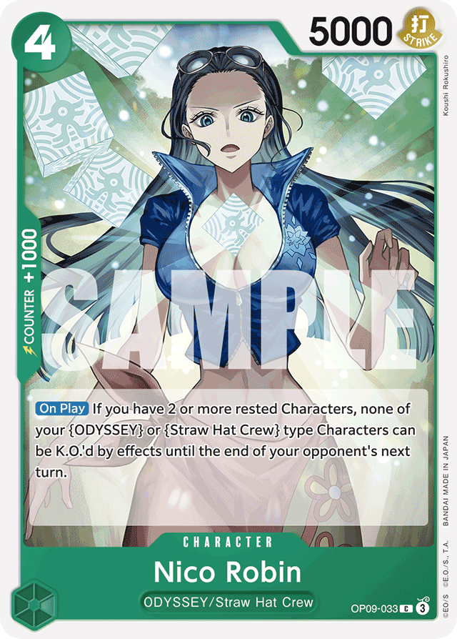Nico Robin (033) - Emperors in the New World - C - OP09-033