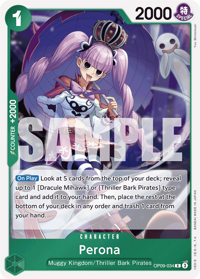 Perona - Emperors in the New World - R - OP09-034