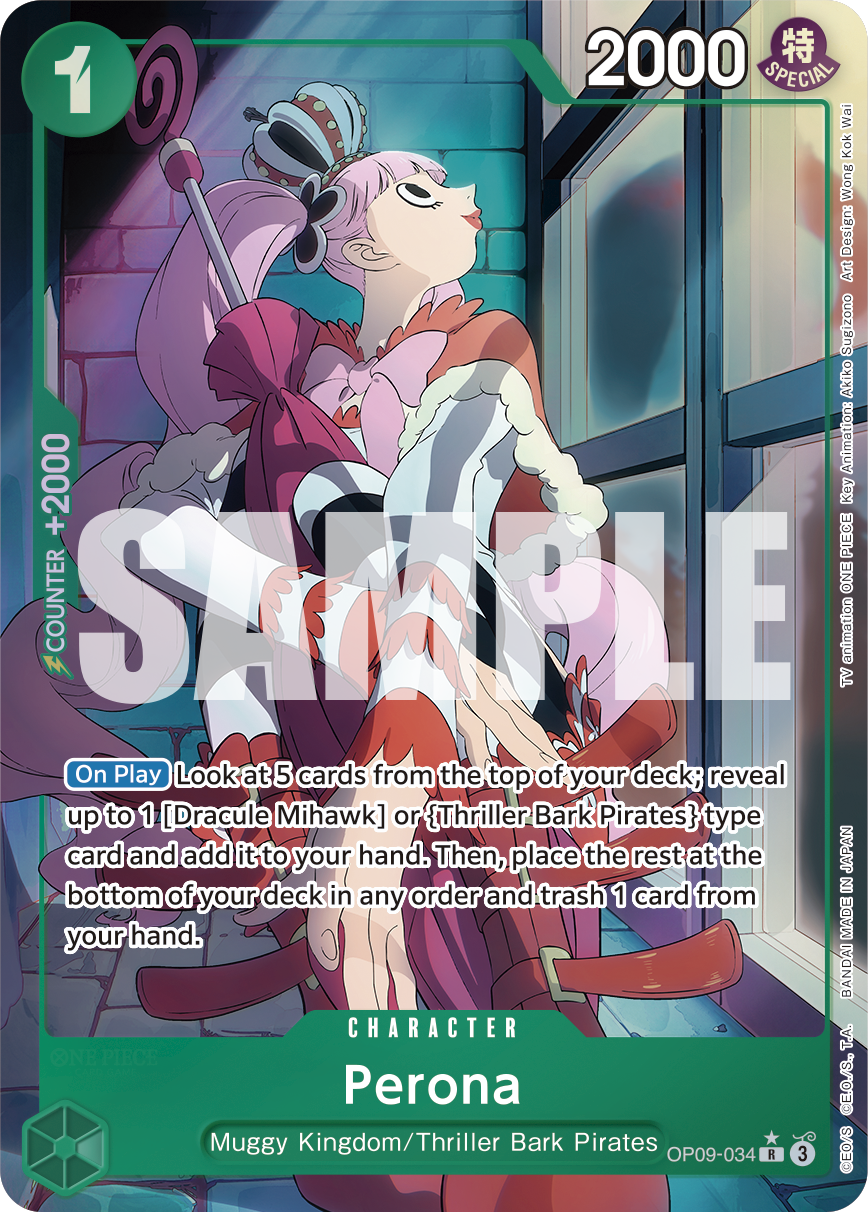 Perona (Parallel) - Emperors in the New World - R - OP09-034