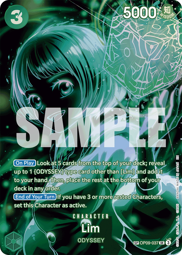 Lim (SP) - Legacy of the Master - SR - OP09-037