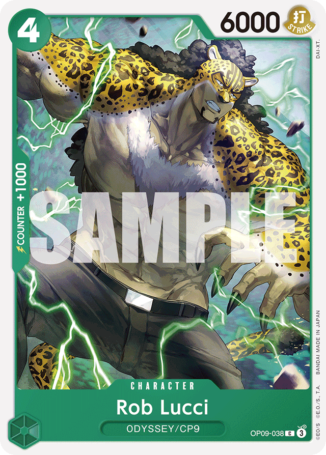 Rob Lucci (038) - Emperors in the New World - C - OP09-038