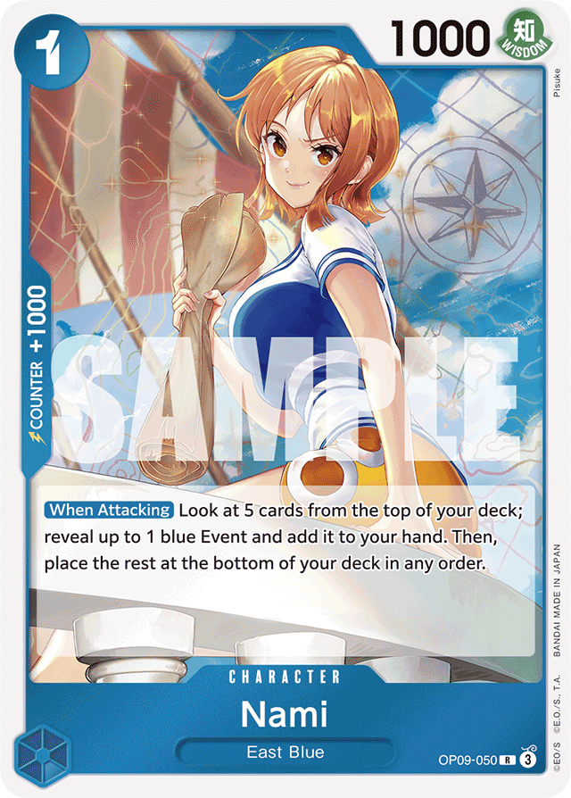 Nami (050) - Emperors in the New World - R - OP09-050