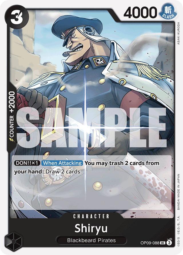 Shiryu - Emperors in the New World - UC - OP09-088