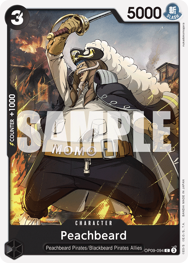 Peachbeard - Emperors in the New World - C - OP09-094