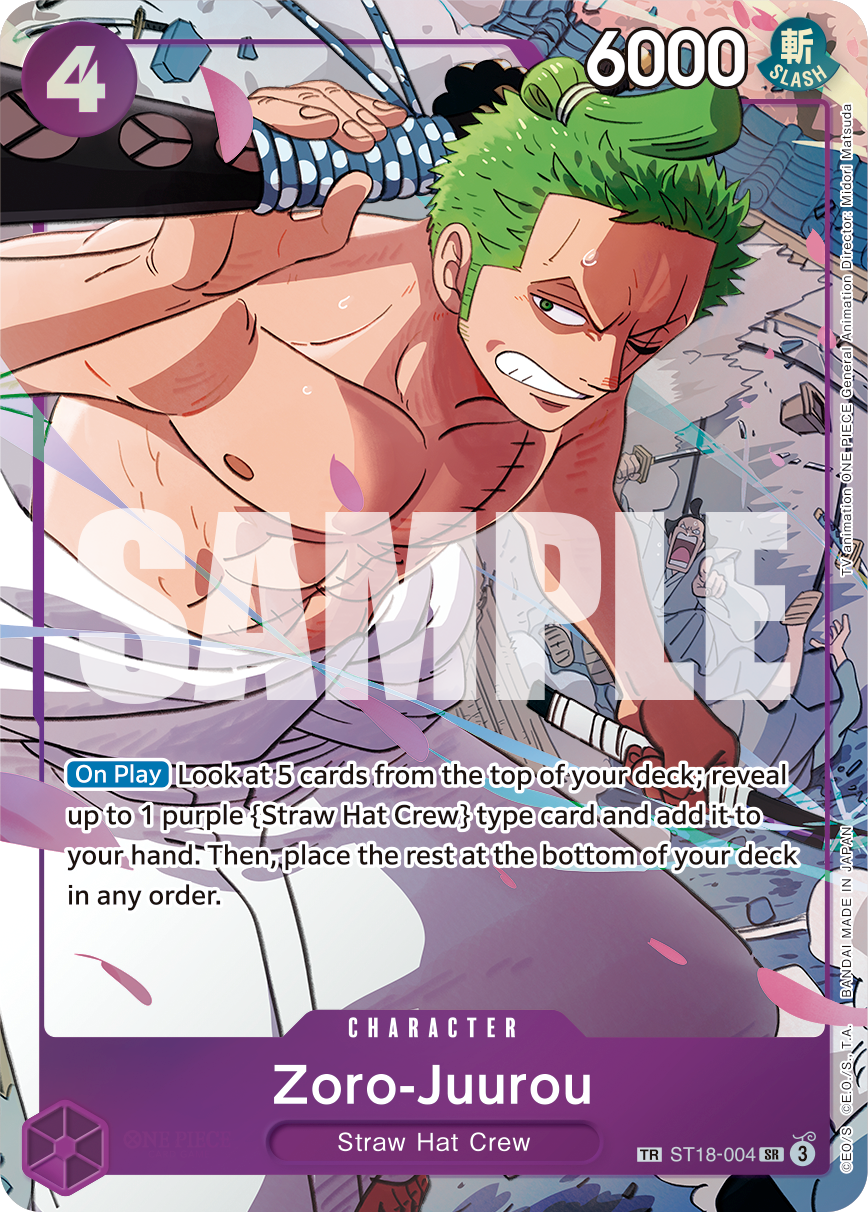 Zoro-Juurou (ST18-004) - Emperors in the New World - TR - ST18-004
