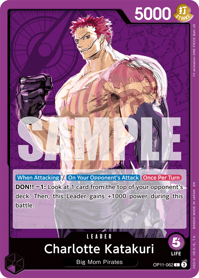 Charlotte Katakuri (062) - A Fist of Divine Speed - L - OP11-062