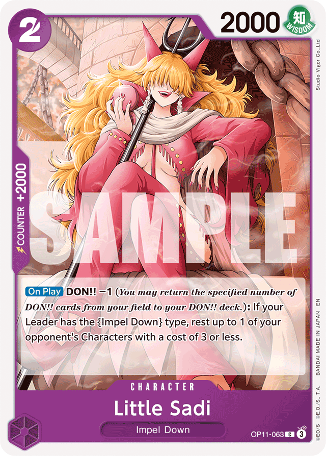 Little Sadi - A Fist of Divine Speed - C - OP11-063