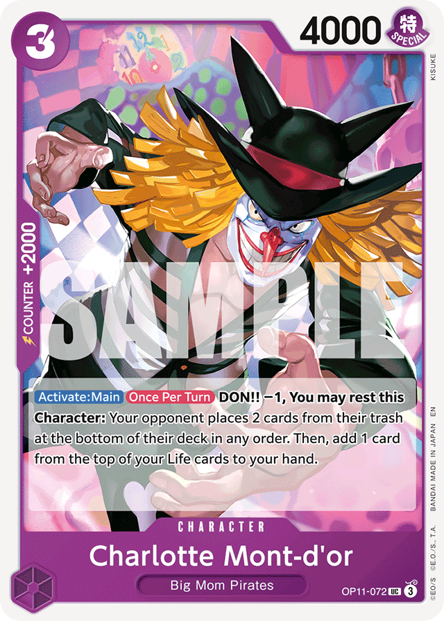 Charlotte Mont-d'or - A Fist of Divine Speed - UC - OP11-072