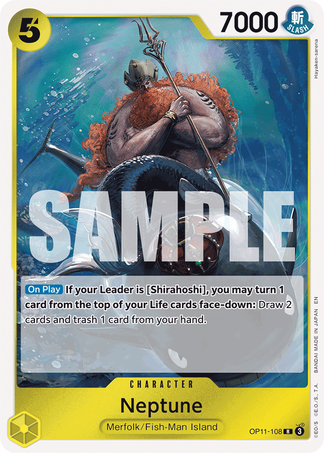 Neptune - A Fist of Divine Speed - R - OP11-108