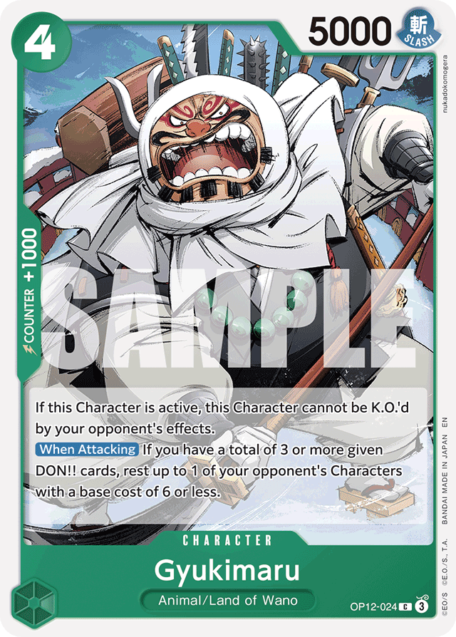 Gyukimaru - Legacy of the Master - C - OP12-024