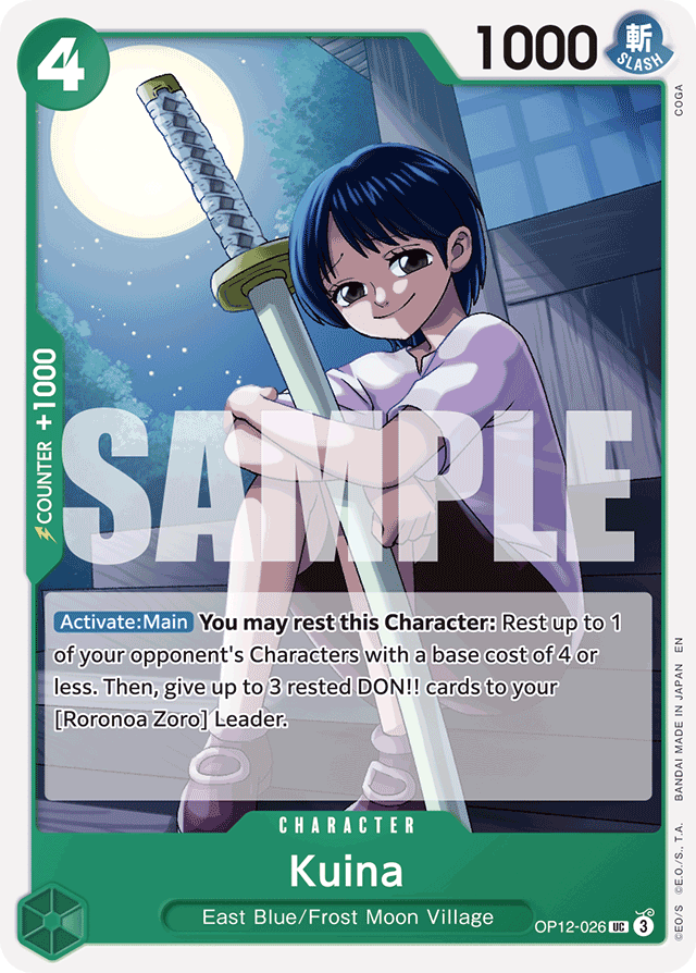 Kuina - Legacy of the Master - UC - OP12-026