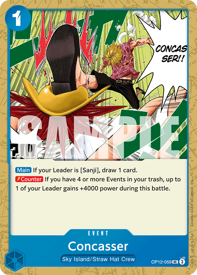 Concasser - Legacy of the Master - UC - OP12-059