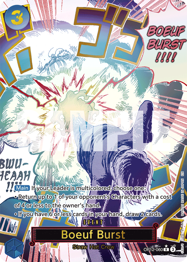 Boeuf Burst (Alternate Art) - Legacy of the Master - R - OP12-060