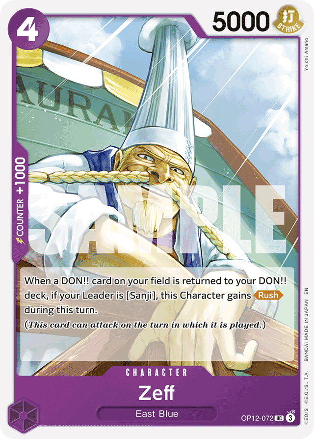 Zeff - Legacy of the Master - UC - OP12-072