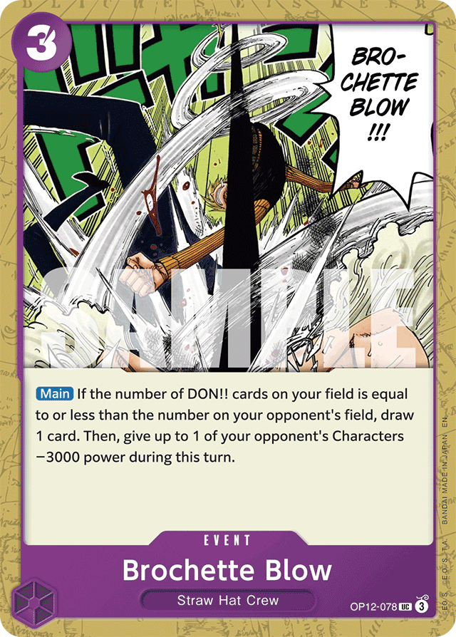 Brochette Blow - Legacy of the Master - UC - OP12-078