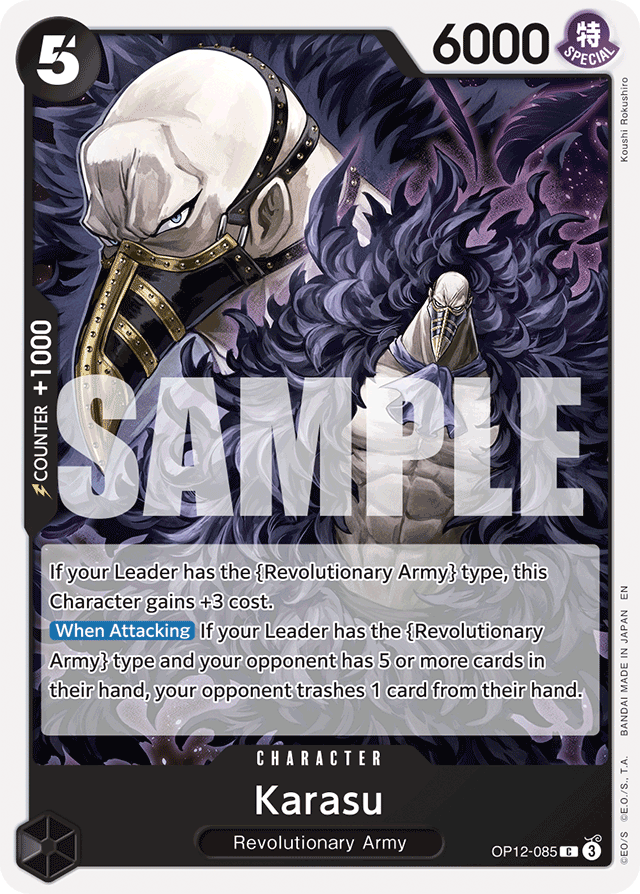 Karasu - Legacy of the Master - C - OP12-085