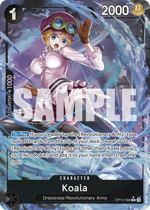 Koala (086) (Alternate Art) - Legacy of the Master - R - OP12-086