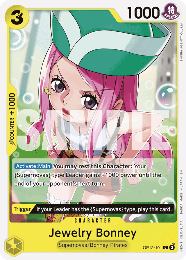 Jewelry Bonney (101) - Legacy of the Master - C - OP12-101