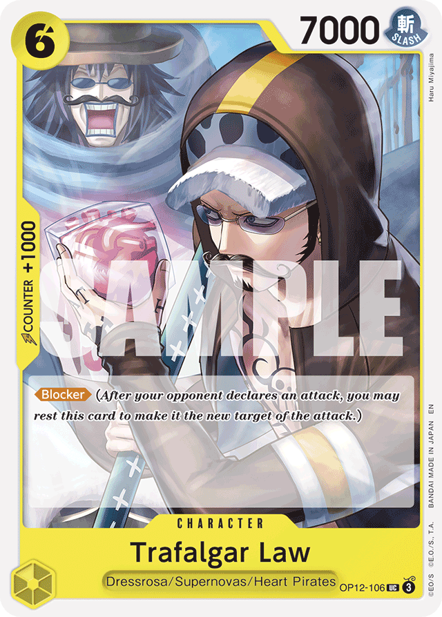 Trafalgar Law (106) - Legacy of the Master - UC - OP12-106