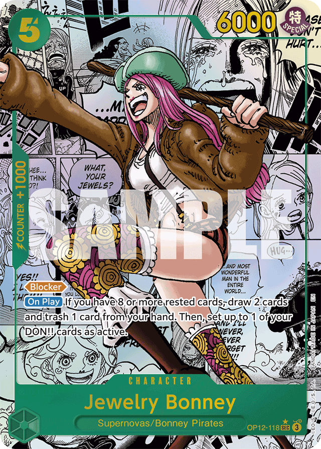 Jewelry Bonney (118) (Manga) - Legacy of the Master - SEC - OP12-118