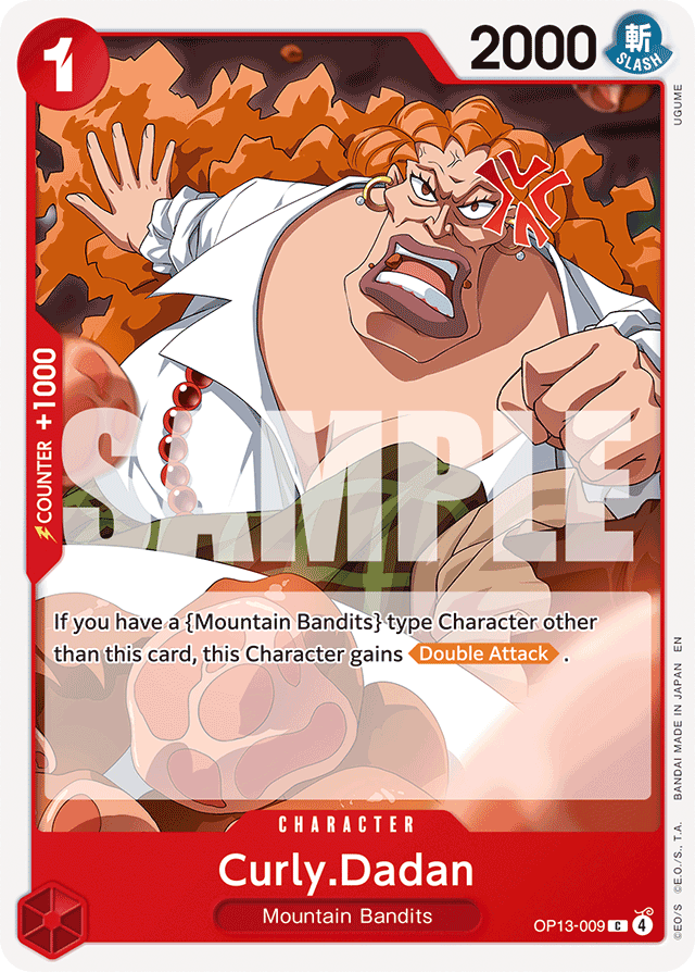 Curly.Dadan - Carrying On His Will - C - OP13-009