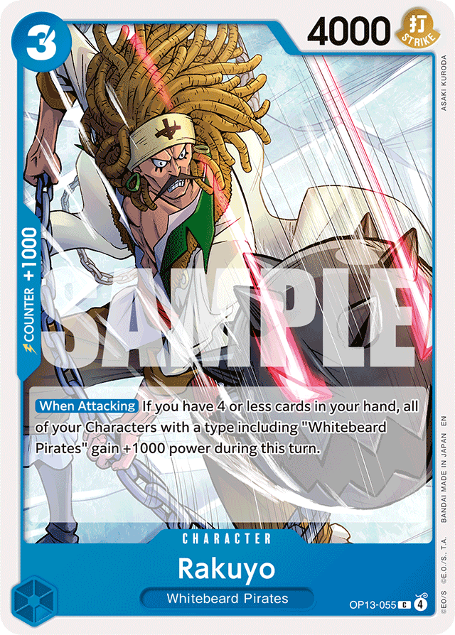 Rakuyo - Carrying On His Will - C - OP13-055
