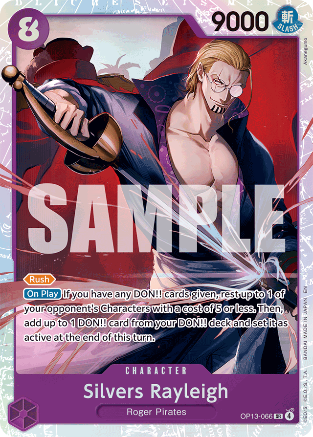 Silvers Rayleigh - Carrying On His Will - SR - OP13-066