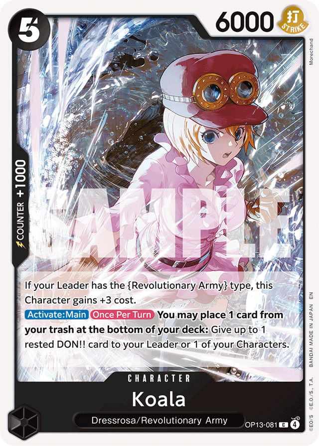 Koala - Carrying On His Will - C - OP13-081