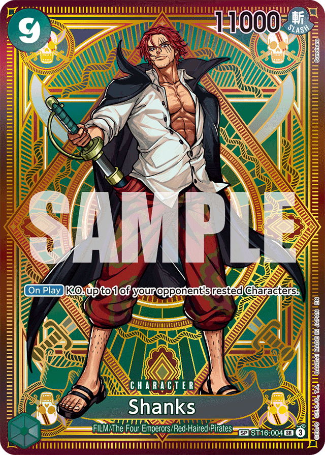 Shanks (SP) - A Fist of Divine Speed - SR - ST16-004