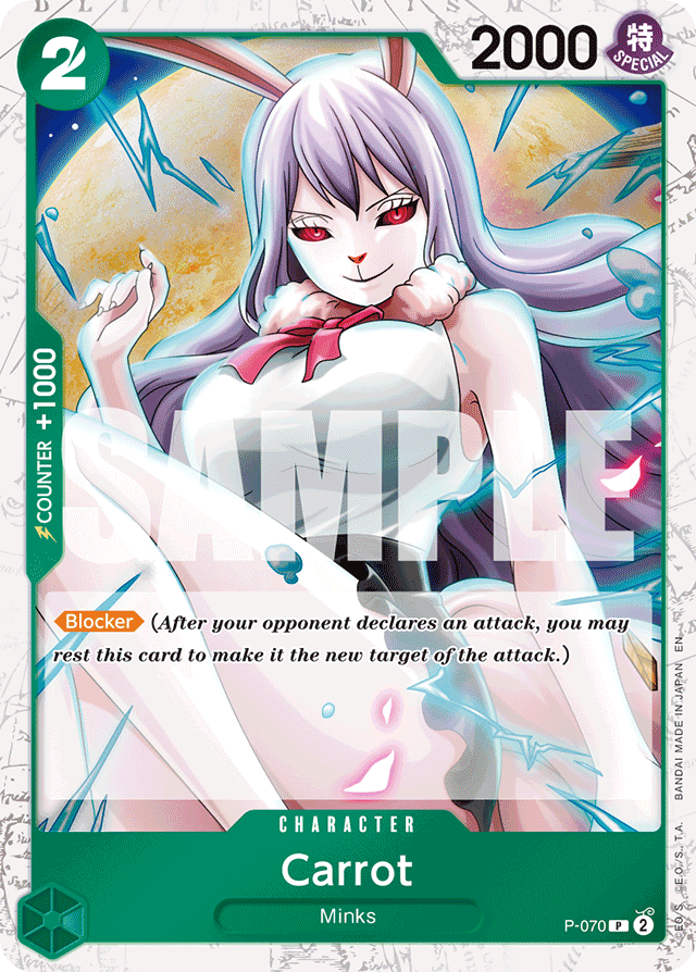 Carrot - P-070 (Pirate Foil) - Premium Booster -The Best- Vol. 2 - PR - P-070