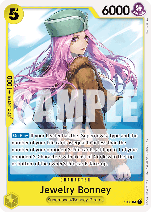 Jewelry Bonney - P-085 (Reprint) - Premium Booster -The Best- Vol. 2 - PR - P-085