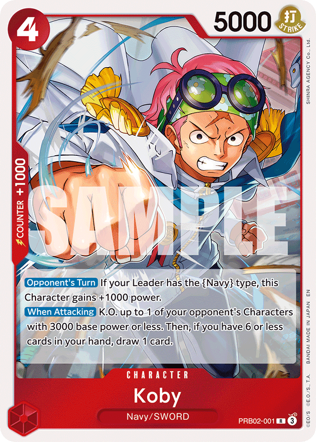 Koby - Premium Booster -The Best- Vol. 2 - R - PRB02-001