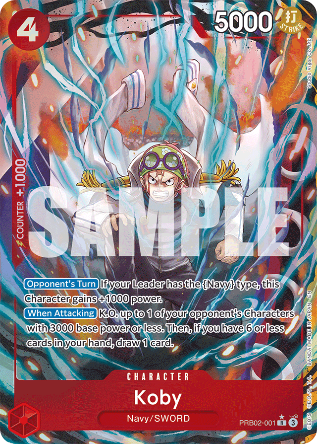 Koby (Alternate Art) - Premium Booster -The Best- Vol. 2 - R - PRB02-001