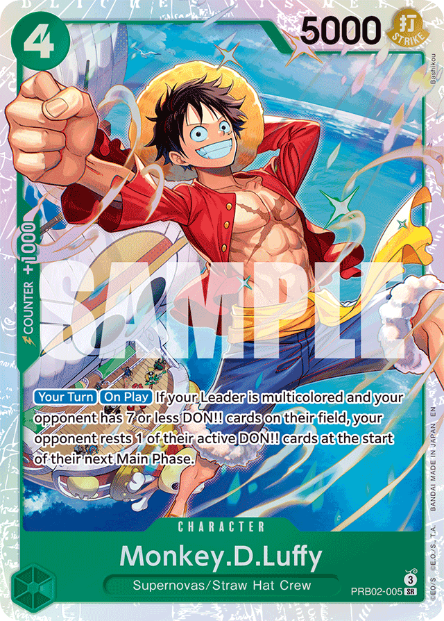 Monkey.D.Luffy - PRB02-005 - Premium Booster -The Best- Vol. 2 - SR - PRB02-005